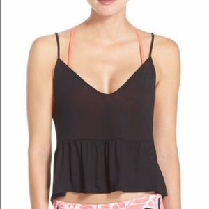 Alo Yoga Flutter Tank in Black XS